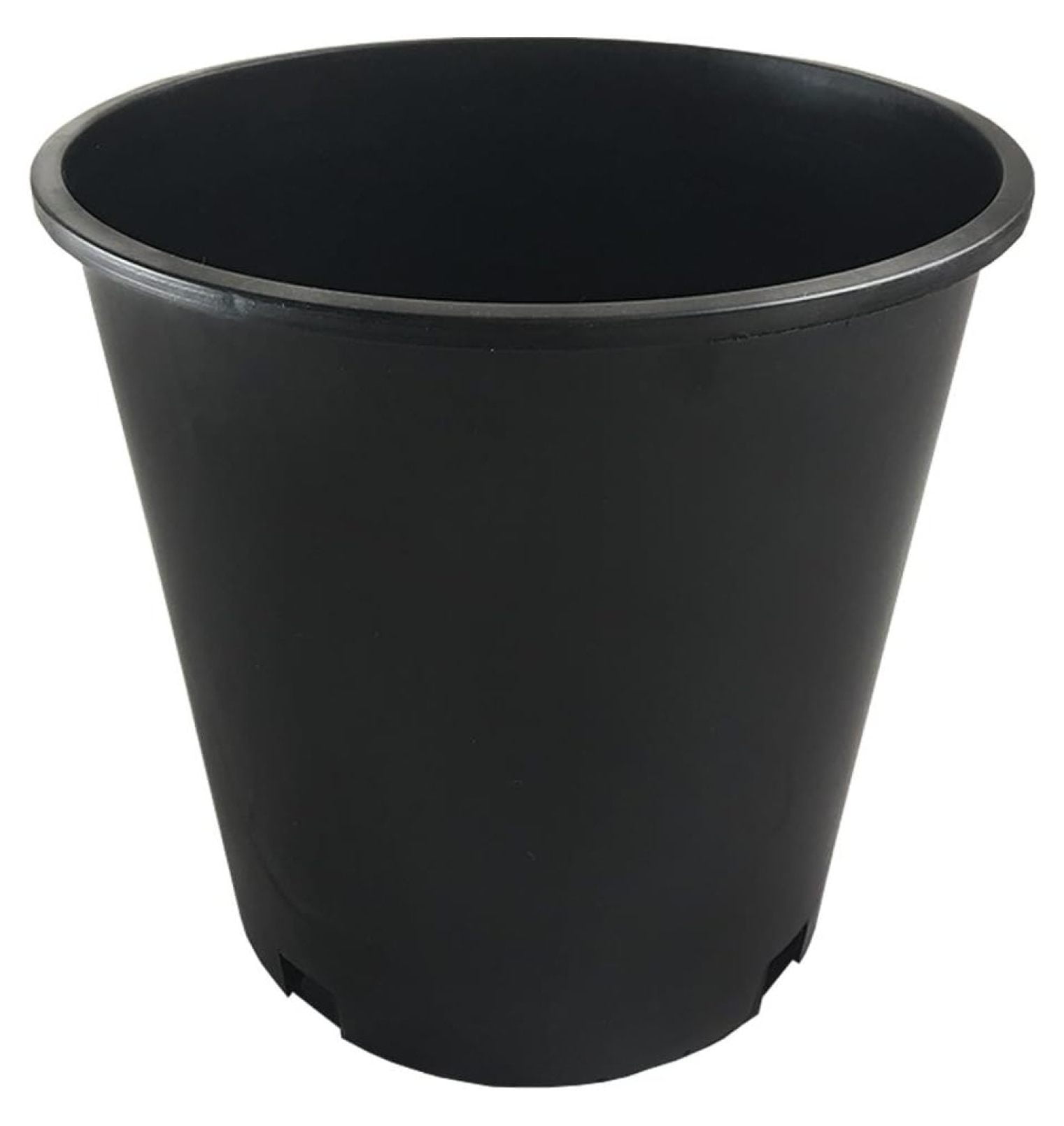 10-Pack 2 Gallon Premium Black Plastic Nursery Plant Container Garden Planter Pots (2 Gallon)