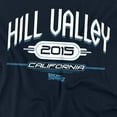 thumbnail image 2 of Back To The Future Men's Hill Valley 2015 T-shirt X-Large Navy, 2 of 7