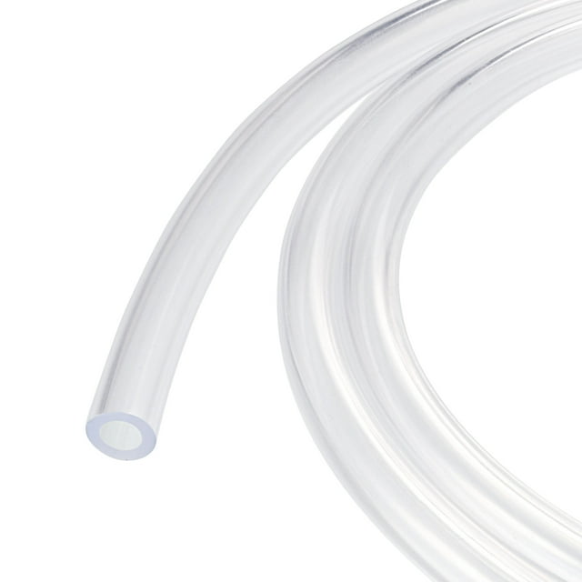 Unique Bargains 5mm ID 8mm OD 4m Clear Vinyl Tubing Flexible PVC Hose Plastic Tube