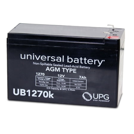 UPC 806593408007 product image for UPG UB1270 12V 7Ah F1 AGM Battery for Fire & Security Panels First Alert Ademco  | upcitemdb.com