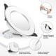 thumbnail image 4 of Foco Empotrable Led Extra Plano 7W 700lm Oso de Fresa Focos Empotrables Lámpara LED Plafón Interior Redondo Aluminio Metal para Baño Salón 6000K 230V Blanco Neutro Juego de 6, 4 of 5