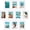 White, variant on Primecook Shop 4x6 Picture Frame Set of 10, Display Pictures 3.5x5 with Mat or 4x6 Without, Multi Photo Frames Collage for Wall or Tabletop Display, Black