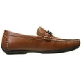 thumbnail image 2 of STACY ADAMS Men's Percy-Braided Strap Driving Moc Oxford, Tan Smooth, 9.5 M US, 2 of 8