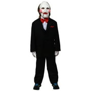 Trick or Treat Studios Boys' SAW Billy the Puppet Costume Costume - Size One Size Fits Most - Black