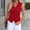 Red, variant on High Stretchy Vest Tops for Women V Neck Sleeveless Button Down Vest Business Casual Solid Color with Pockets White