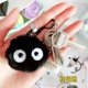 thumbnail image 4 of Steve Spirited Away Pequeña Bola De Carbón Colgante Pelo Llavero Ins Moda Bolsa De Polvo Elfo Ropa Accesorios, 4 of 4