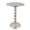 Silver 3, variant on Round Side End Table - Metal Coffee Table for Living Room, Balcony & Bedroom (Gold 4)