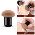 thumbnail image 6 of Foundation Blending Beauty Tools Puff Face Makeup Sponge Mushroom Head Cosmetic COFFEE, 6 of 8