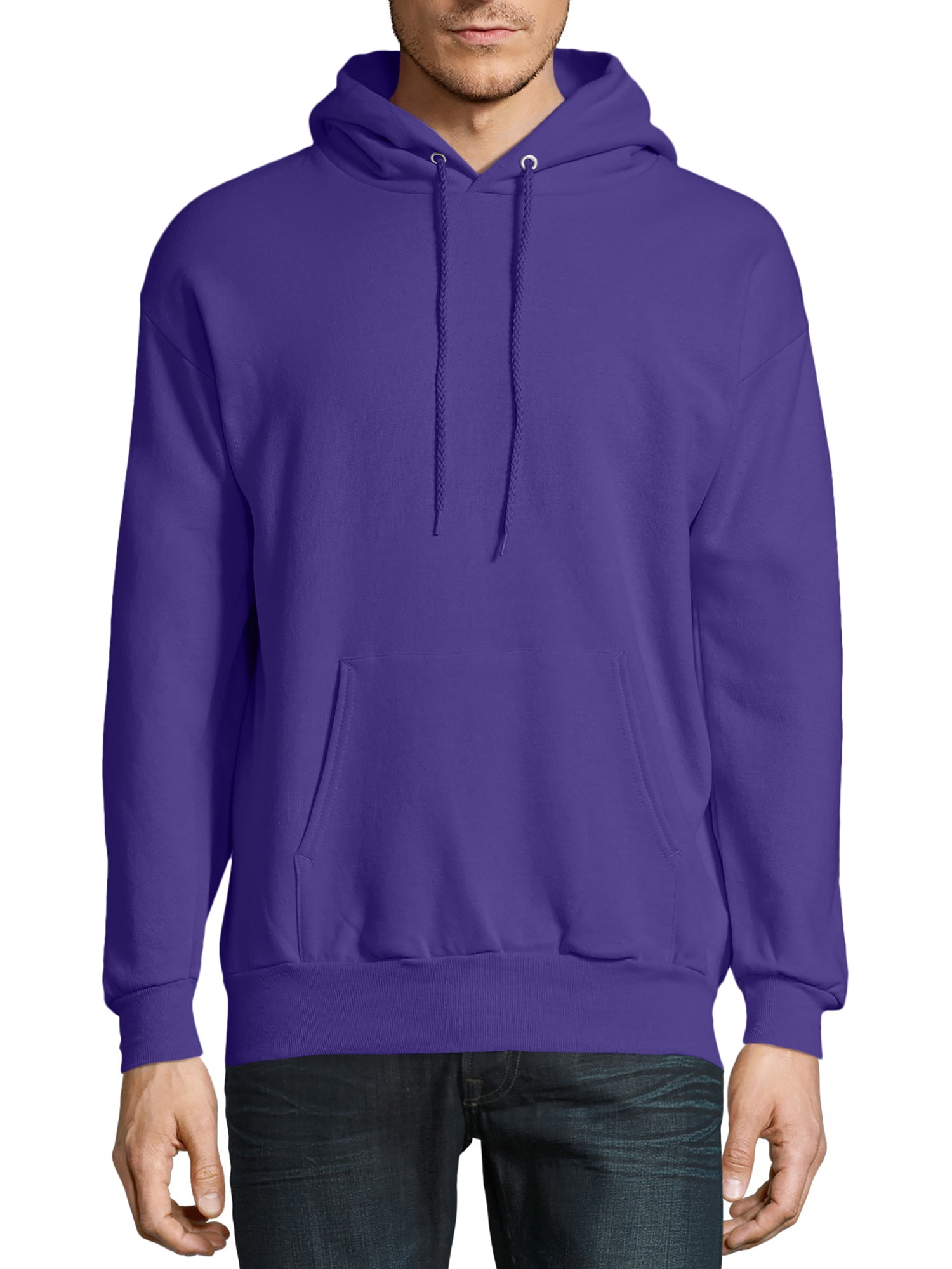 Hanes P170 Mens EcoSmart Hooded Sweatshirt 3XL 1 Cardinal 1 Purple