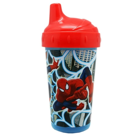 Spider Man Stadium Cup - Marvel's Ultimate Spider-Man Woo-Hoo! Red Lid Sipper Cup
