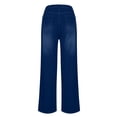 thumbnail image 3 of Aellinatey Jeans for Women High Waist Straight Wide Leg Jean Loose Stretchy Baggy Casual Pants with Pocket, 3 of 12