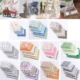 thumbnail image 2 of Lefu 7Pcs Assorted Mixed Pattern Bundle Quilting Cotton Fabric Sewing DIY, 2 of 3
