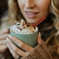 thumbnail image 5 of 11-Piece Chocolate & Peppermint Candy Cane Edible Spoons, Holiday Hot Cocoa Stirrers Festive Drink Mixers for Coffee Milk Christmas Gifting & Stocking Stuffers, 5 of 7