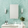 thumbnail image 2 of Zenna Home Frameless Mirror Rectangle Steel Medicine Cabinet, 16" x 26", Recessed or Surface-Mount, 2 of 5