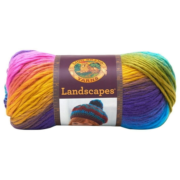 Lion Brand Yarn  545-201 Landscapes Yarn, Boardwalk