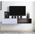 thumbnail image 1 of Mueble para tv de 55” Flotante de 120 cms con 2 Espacios de Almacenamiento y una Puerta Hogare  Mueble Flotante 120 con 1 Puerta, 1 of 9