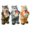 thumbnail image 2 of Gato eléctrico de simulación, lindo, amarillo, cantando y bailando, muñeco de gato, regalo para niños, juguetes interactivos, regalo., 2 of 8