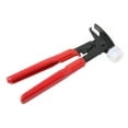 thumbnail image 2 of Red Forged Steel Wheel Weight Hammer Pliers Wheel Balancing Repair Removal Tools, 2 of 5
