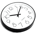 thumbnail image 3 of Reloj de pared Digital moderno de 30 cm Color negro BLOOSOM fondo blanco, 3 of 4