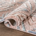 thumbnail image 3 of Well Woven | Thanatos Blush | High-lo Pile | Cozy Shag Runner 2x7 (2'3" x 7'3"), 3 of 8