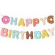 thumbnail image 1 of Donut happy birthday banner theme birthday party. Suitable for children's birthdays and welcome baby party supplies, 1 of 4