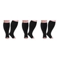 thumbnail image 2 of Calcetines de compresión pantorrilla ancha Qarigey multicolor profesional lavable de larga duración 6XL, 2 of 6