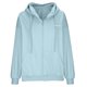 thumbnail image 1 of ICHUANYI Clearance Women's Casual Embroidered Letter Sweatshirts Pockets Winter Oversized Outwear Long Coat(Blue, S) ICHUANYI WER2023081512665, 1 of 4