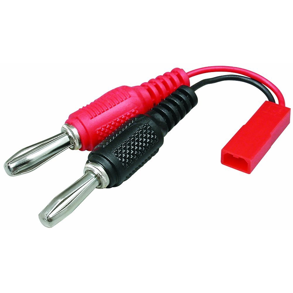 ElectriFly 2Pin/Banana Plug Charge Adapter, FEATURES Red plastic 2
