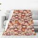 thumbnail image 1 of Balery Maneki-Neko Cats Manta de Felpa Suave y Acogedora – Cobija de Franela Aterciopelada para Cama, Lavable y Cálida para Sofá, Mascotas, Transpirable-80"x60", 1 of 7
