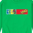 thumbnail image 3 of UNO - Card Spread - Men's Crew Neck Fleece Pullover, 3 of 5