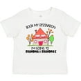 thumbnail image 3 of Inktastic Book My Reservation I'm Going to Grandma and Grandpa's Boys or Girls Baby T-Shirt, 3 of 5