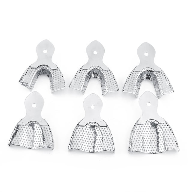 Bandejas Para Instrumental Espejo Kit Material - Del Acero Inoxidable 6pcs Superior Y Más Bajo