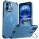 thumbnail image 1 of Funda de teléfono ESR para iPhone 16 con soporte, MagSafe, azul claro, 1 of 8