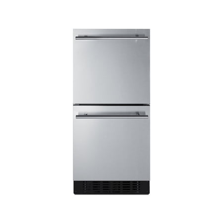 SUMMIT 15" Wide 2-Drawer All-Refrigerator, ADA Compliant