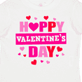 thumbnail image 4 of Inktastic Happy Valentine's Day with Hearts Boys or Girls Toddler T-Shirt, 4 of 5