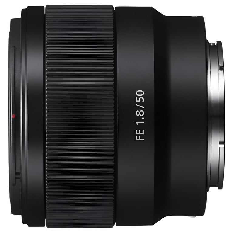 Sony - FE 50mm F1.8 Full-frame E-mount Prime Lens, Compact