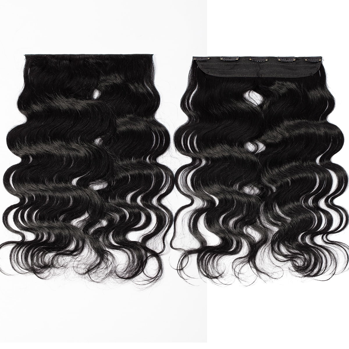 SEGO Clip in Hair Extensions Human Hair 3/4 Full Head 100% Real Remy Thick Hair Extensions Silky Straight Balayage Blonde Hair Pieces