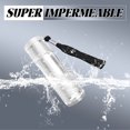 thumbnail image 3 of HIBIBUD 3.5" Mini Flashlight, Small UV LED Flashlight Battery Powered for Nail Curing, Silver, 3 of 7