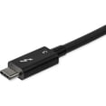 thumbnail image 2 of StarTech.com 0.8m/2.7ft Thunderbolt 3 to Thunderbolt 3 Cable, 40Gbps, Certified TB3, USB C Compatible, Active, 100W PD (TBLT34MM80CM), 2 of 5