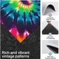 thumbnail image 3 of Colorful Tie Dye Pattern Kitchen Rugs Sets Of 3,Kitchen Runner Rugs Non Skid Washable,Decorative Kitchen Floor Mats for Kitchen,Sink,Laundry,17"x30"+ 17"x47" + 17"x59", 3 of 6