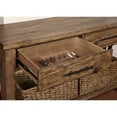 thumbnail image 3 of Coaster Furniture 105525 Bridgeport Casual Rustic Two Drawer Server, 3 of 4