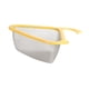thumbnail image 2 of Cesta de drenaje en forma de cisne, cesta de colador de fregadero triangular de esquina, estante para colgar grifo, material de acero inoxidable PP, c Amarillo, 2 of 9