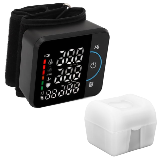 Monitor digital de presión arterial de muñeca, Monitor de presión arterial de muñeca Monitor automático de presión arterial de muñeca Monitor de presión arterial de muñeca Calidad superior