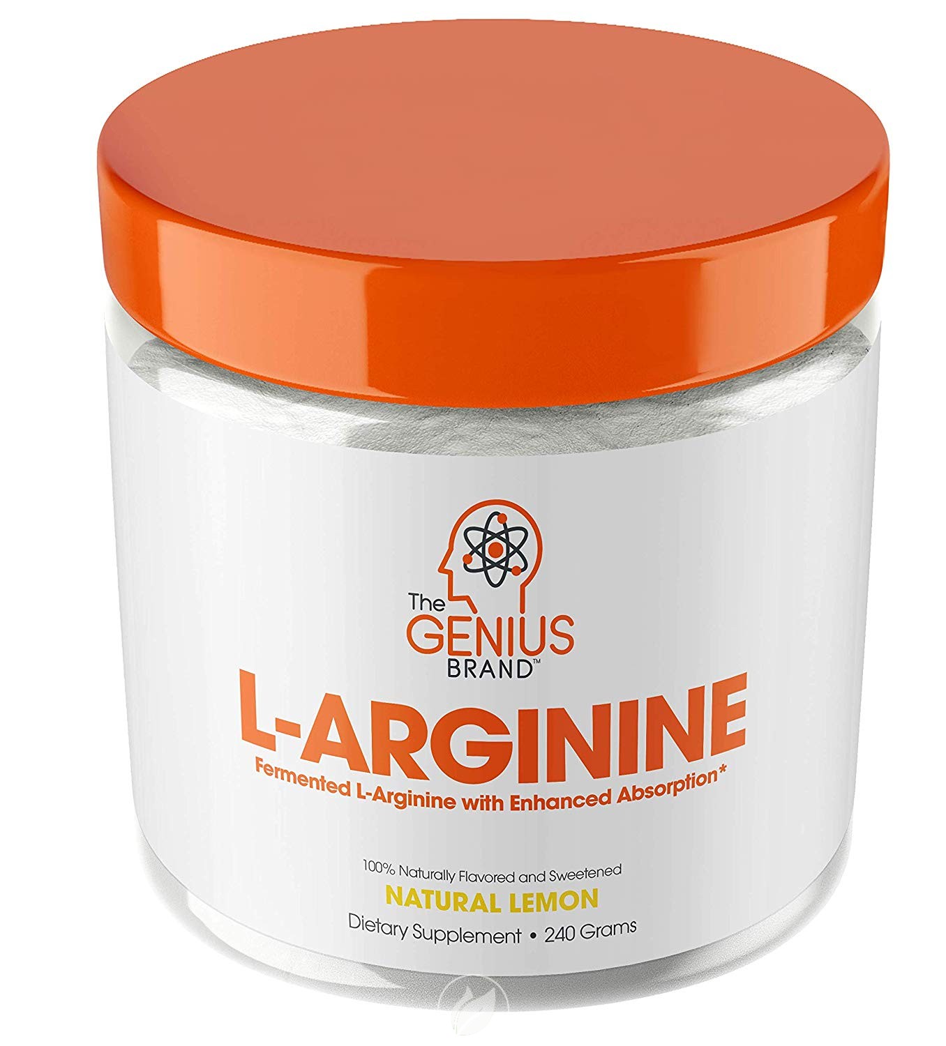 GENIUS L ARGININE Powder Fermented LArginine Nitric Oxide Supplement