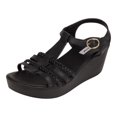 thumbnail image 1 of Sandalias con plataforma Exterior Piel vegana Color Negro Para Mujer De RBCOLLECTION, 1 of 4