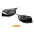 thumbnail image 1 of 2x black side mirror covers caps for e60 2004-2007 easy install, 1 of 7