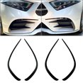 thumbnail image 3 of 2Pcs For Mercedes-Benz CLS-Class C257 Sport 2018-2020 Car Front Bumper Lip Splitter Spoiler Decorative Trim ABS Plastic, 3 of 7