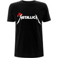 thumbnail image 1 of Metallica Unisex T-Shirt Santa Hat Logo, 1 of 3