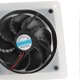 thumbnail image 3 of Kit de ventilateur solaire 100 W 12 V, étanche, portable, double évacuation, pour serre domestique, 3 of 5