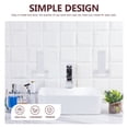 thumbnail image 4 of OULII 2Pcs Abs Racks Rectangular For Kitchen Use Pegboard Pegs Drain Remaining Liquid, 4 of 8